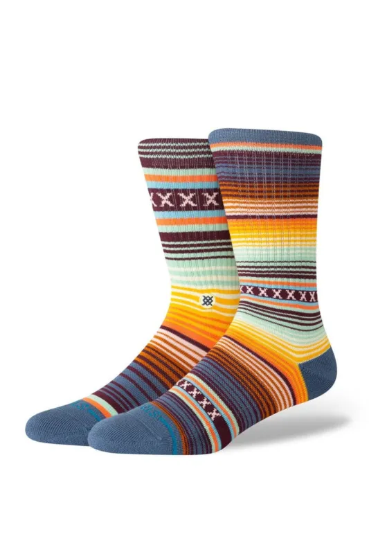Stance Curren ST Crew Socks for Men in Sea Blue | A556A20CHS-SBL sold by Glik’s