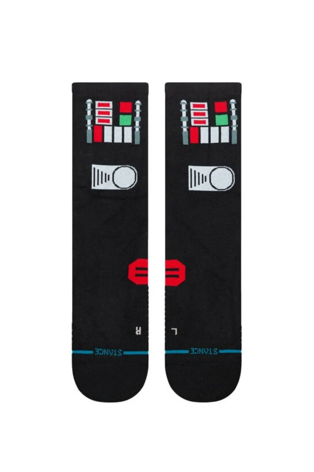 Stance Star Wars Dark Side Crew Socks for Men in Black | A448D25DAR-BLK sold by Glik’s product image thumbnail 2