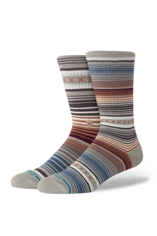 Stance Curren ST Crew Socks for Men in Stripe | A556A20CHS-MULTI sold by Glik’s