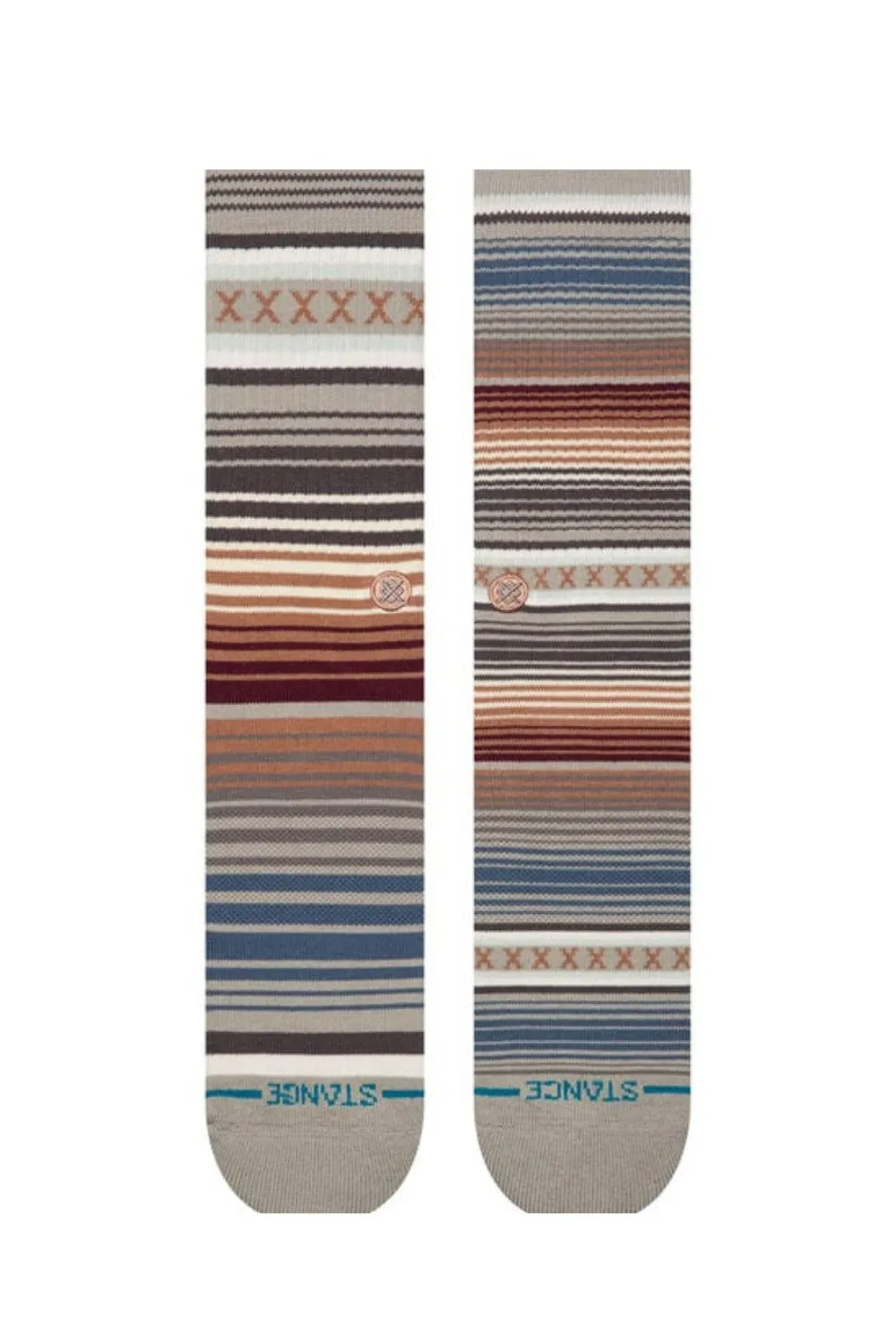 Stance Curren ST Crew Socks for Men in Stripe | A556A20CHS-MULTI sold by Glik’s product image thumbnail 2