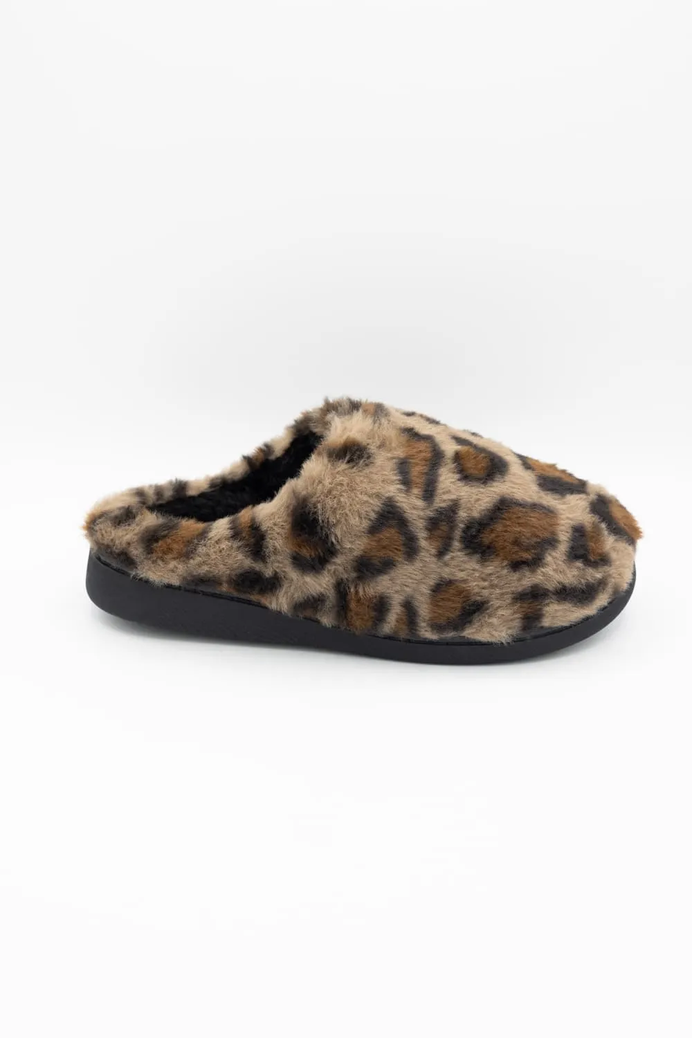 MIA Cozi Fur Slippers for Women in Leopard | GS1412401-LEOPARD sold by Glik’s product image thumbnail 3