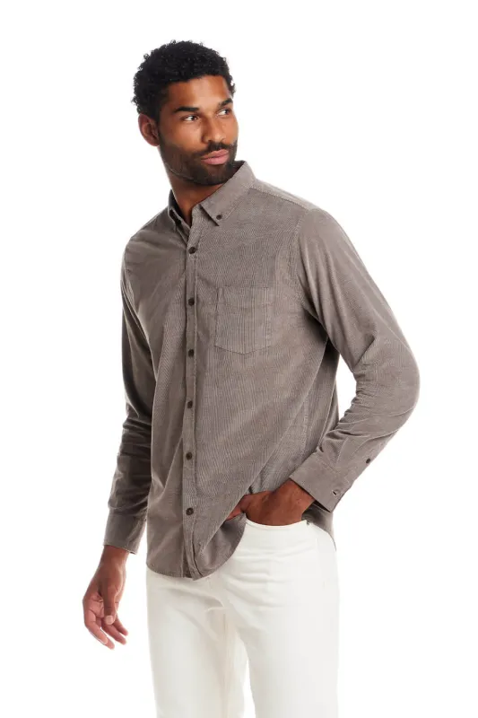 Weatherproof Vintage Brocade Corduroy Shirt for Men made by Glik’s