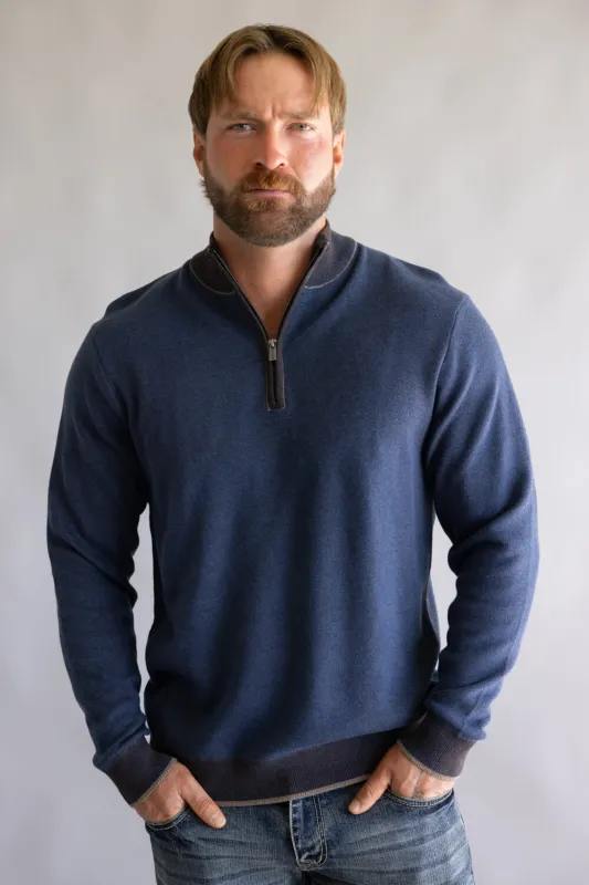 F/X Fusion Quarter Zip Sweater for Men sold by Glik’s