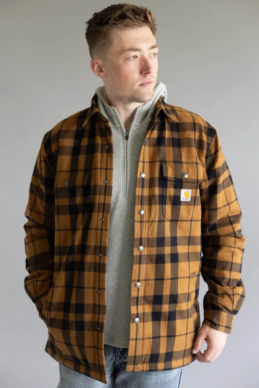 Carhartt Sherpa Lined Flannel Shirt for Men sold by Glik’s
