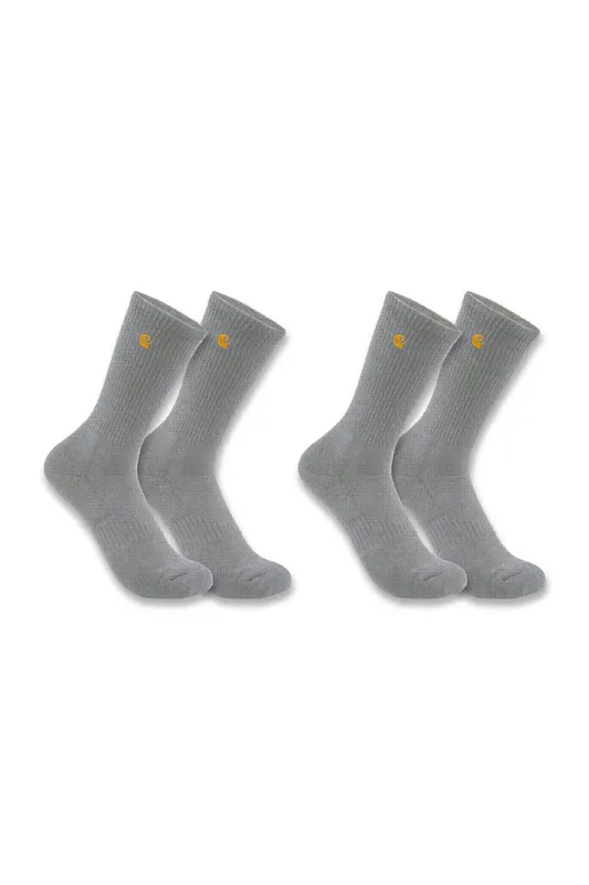 Carhartt Force Midweight Crew Socks 2 Pack for Men sold by Glik’s