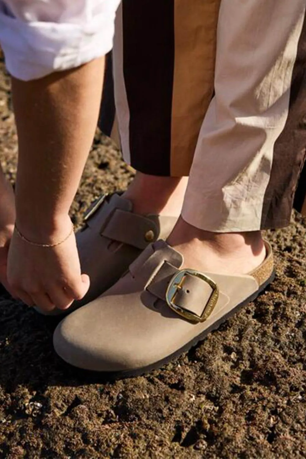 Birkenstock Boston Big Buckle Oiled Leather Clogs for Women sold by Glik’s product image thumbnail 2