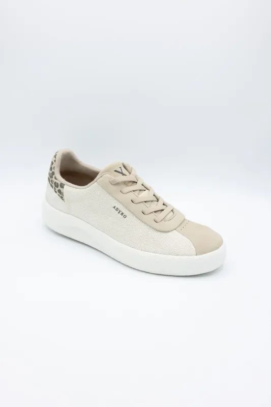 ADYRO Prima Sneakers for Women in Cheetah Beige | PAFCHB101--CHEETAH BEIGE sold by Glik’s