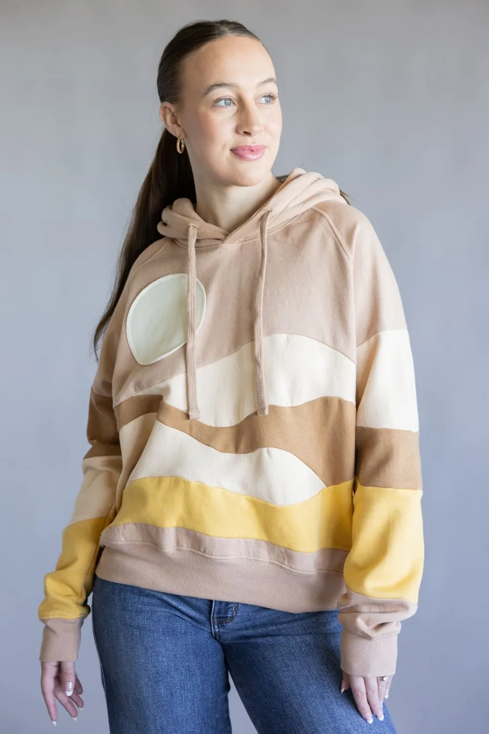 Simply Southern Sun Patch Crew Neck for Women in Multi | PP-0225-HD-PATCH-SUN sold by Glik’s product image thumbnail 2