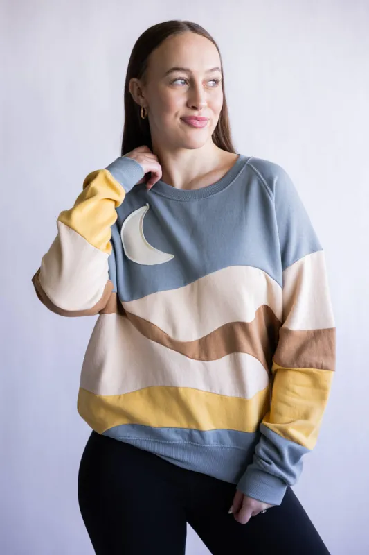 Simply Southern Patch Crewneck for Women sold by Glik’s