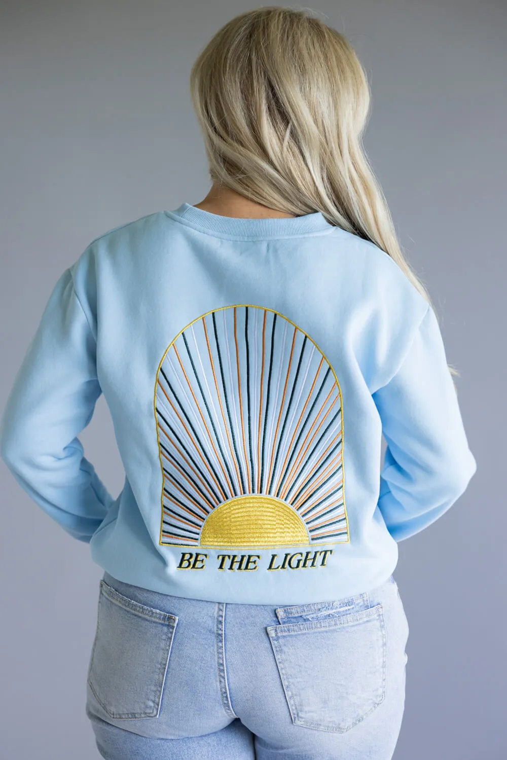 Simply Southern Embroidered Dilara Crewneck for Women sold by Glik’s