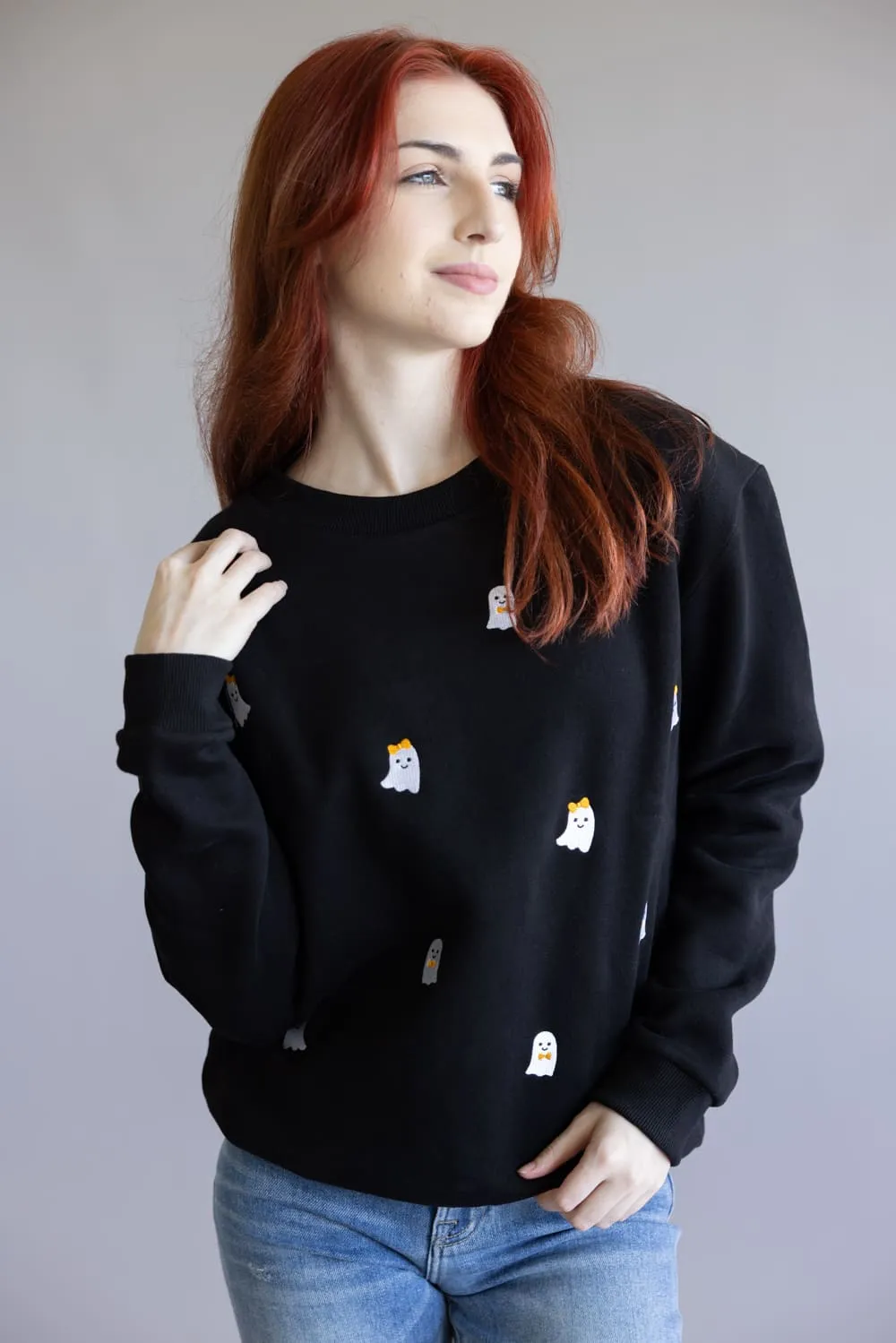 Simply Southern Embroidered Dilara Crewneck for Women sold by Glik’s product image thumbnail 3