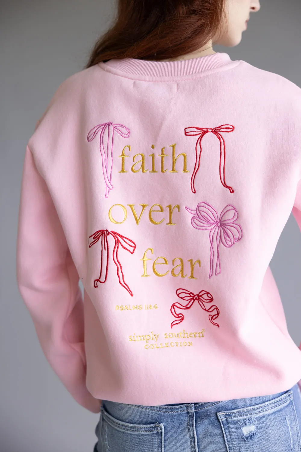 Simply Southern Embroidered Dilara Crewneck for Women sold by Glik’s product image thumbnail 2