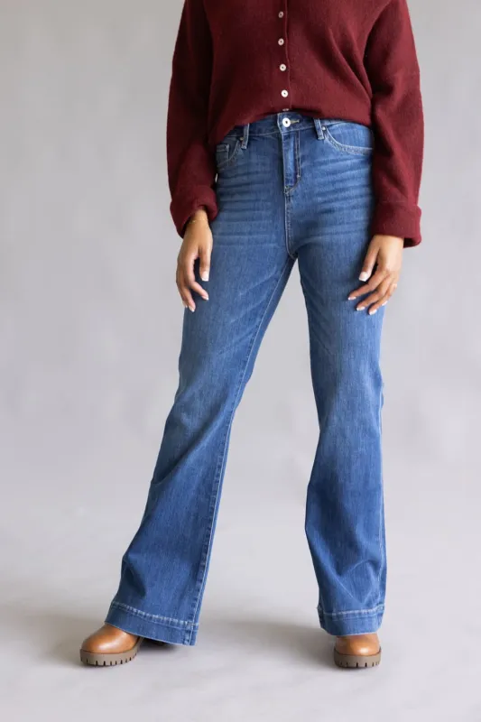 Mica High Rise Flare Trouser Jeans for Women | MDP-F3630 sold by Glik’s