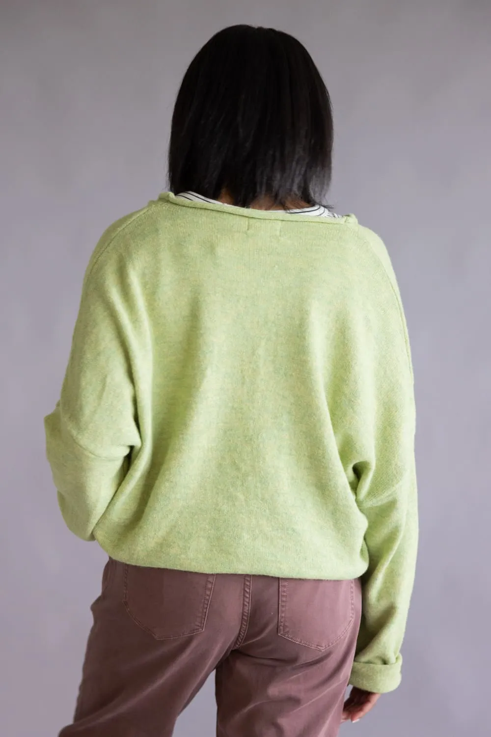 Things Between Piper Cardigan for Women in Lemongrass | TBW237-LEM sold by Glik’s product image thumbnail 3
