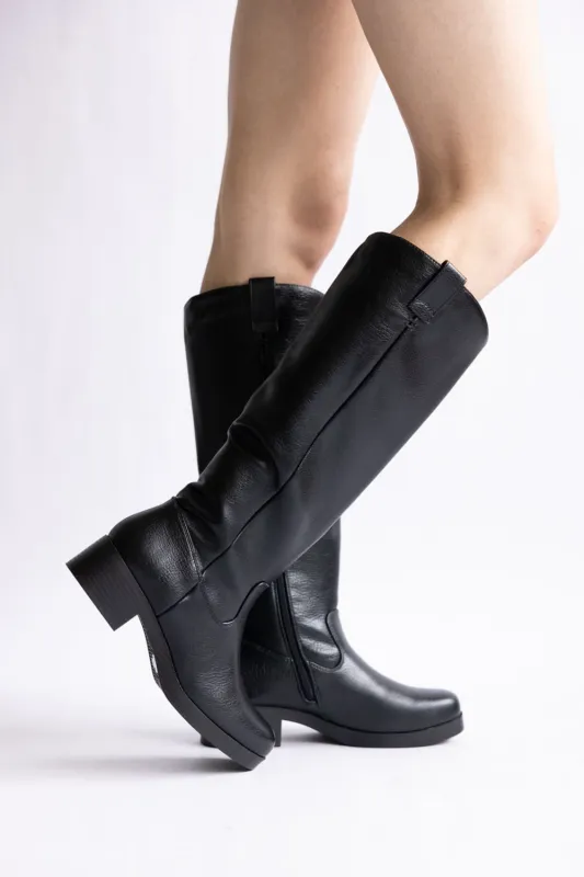 Dirty Laundry Yurie Knee High Boots for Women in Black | YHH-002X BLACK sold by Glik’s