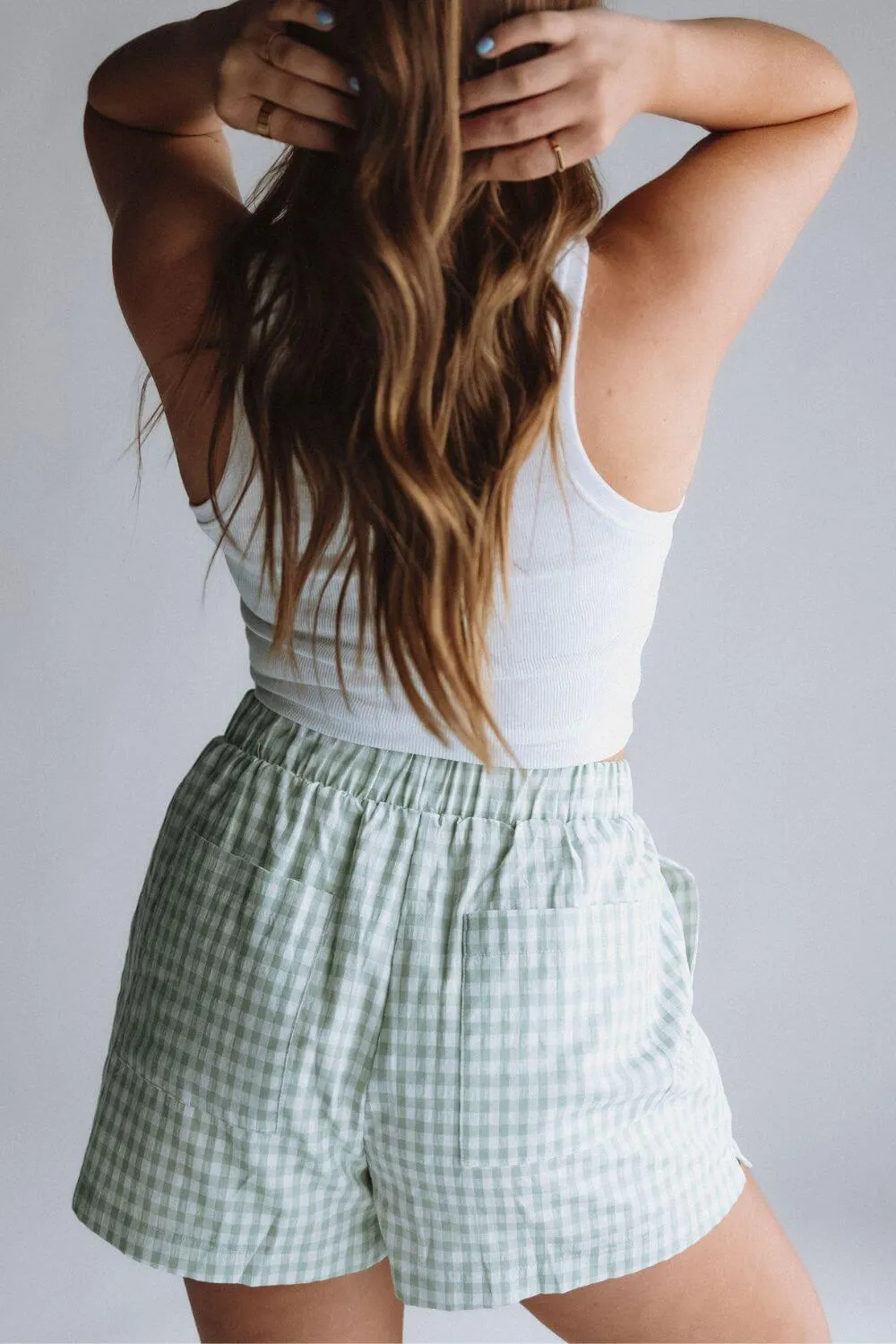 Plaid Boxer Lounge Shorts for Women sold by Glik’s product image thumbnail 2