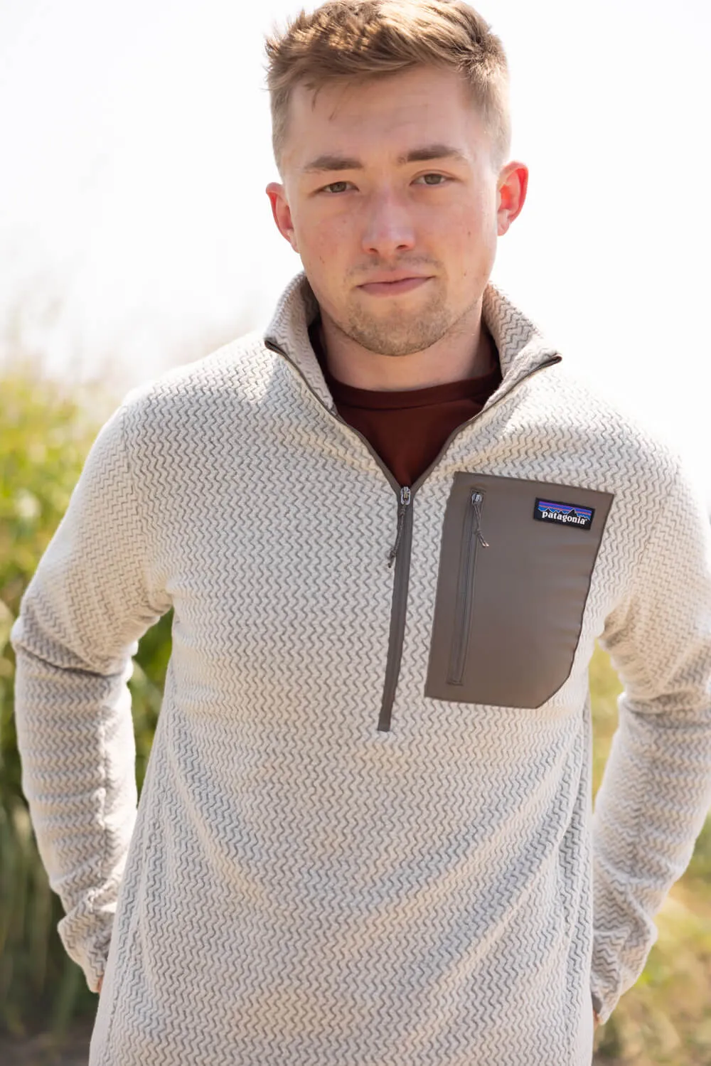 Patagonia Men's R1 Air Zip Neck sold by Glik’s