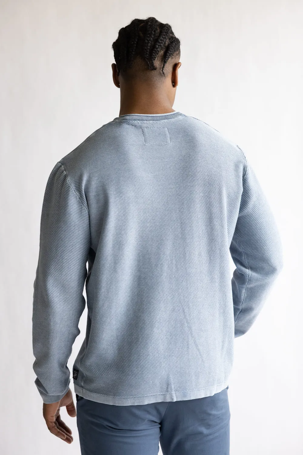 Weatherproof Vintage Twill Stonewash Roll Neck Sweater for Men in Insignia Blue | S2640488GK-INSIGNIABLUE sold by Glik’s product image thumbnail 3