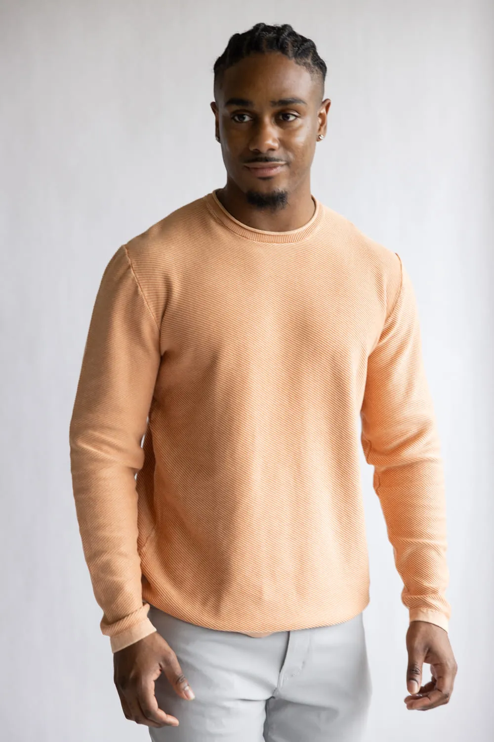 Weatherproof Vintage Twill Stonewash Roll Neck Sweater for Men in Shell Coral | S2640488GK-SHELLCORAL sold by Glik’s product image thumbnail 2