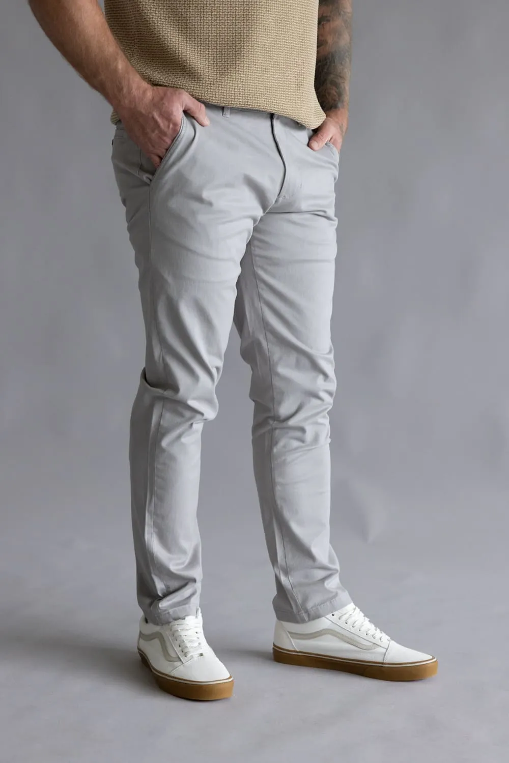 Weatherproof Vintage Leader Chino Pants for Men in Grey Key | W5S044-022GREYKEY sold by Glik’s product image thumbnail 2