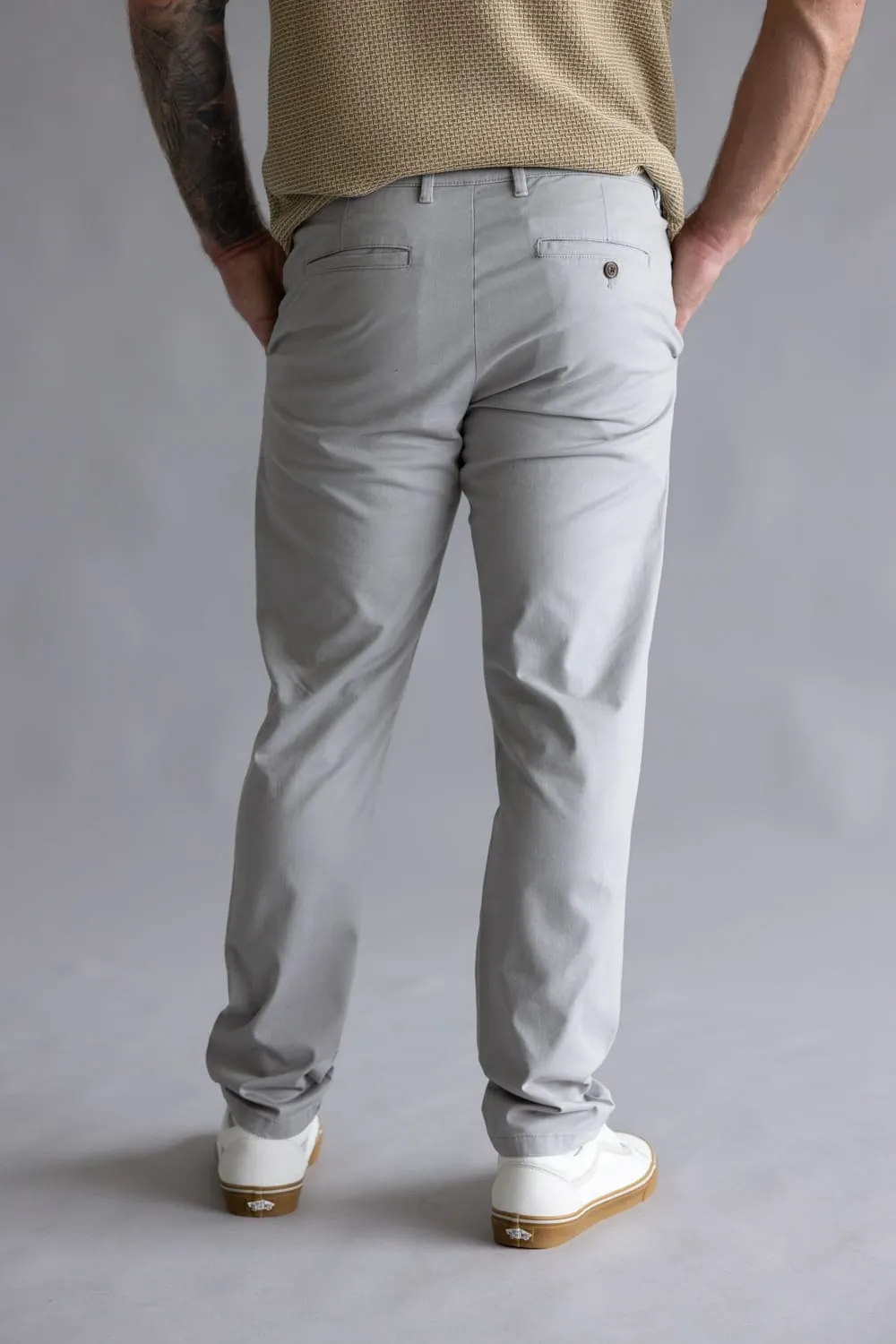 Weatherproof Vintage Leader Chino Pants for Men in Grey Key | W5S044-022GREYKEY sold by Glik’s product image thumbnail 3