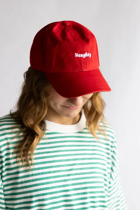 47 Naughty Clean Up Hat in Red | XX-BSRNS1413GWS-RDA made by 47