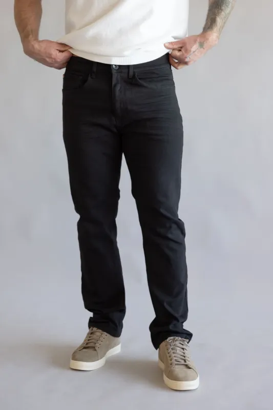 Tailor Vintage Performance Tech 5 Pocket Pants for Men in Black | TVPP260C-BLACK sold by Glik’s