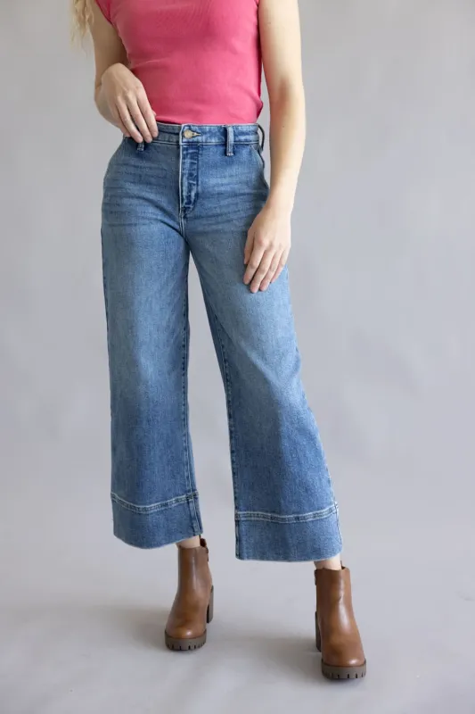 KanCan High Rise Wide Trouser Jeans for Women | KC9400D sold by Glik’s