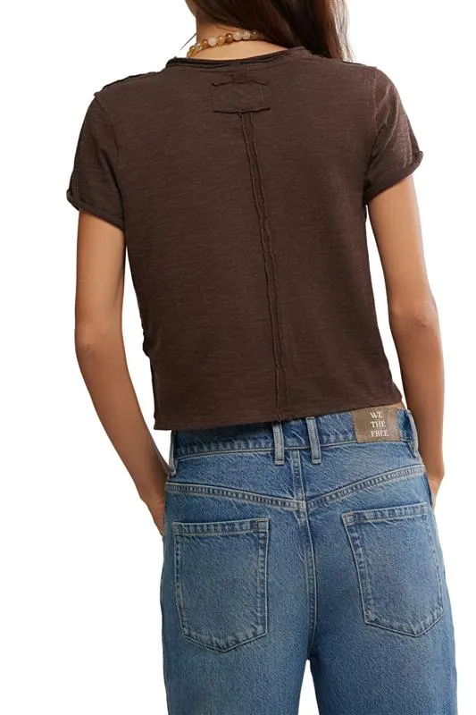 Free People We The Free Take 2 Tee for Women in Double Espresso Combo | OB2268456-2200-DOUBLEESPRESSOCOMBO sold by Glik’s product image thumbnail 2
