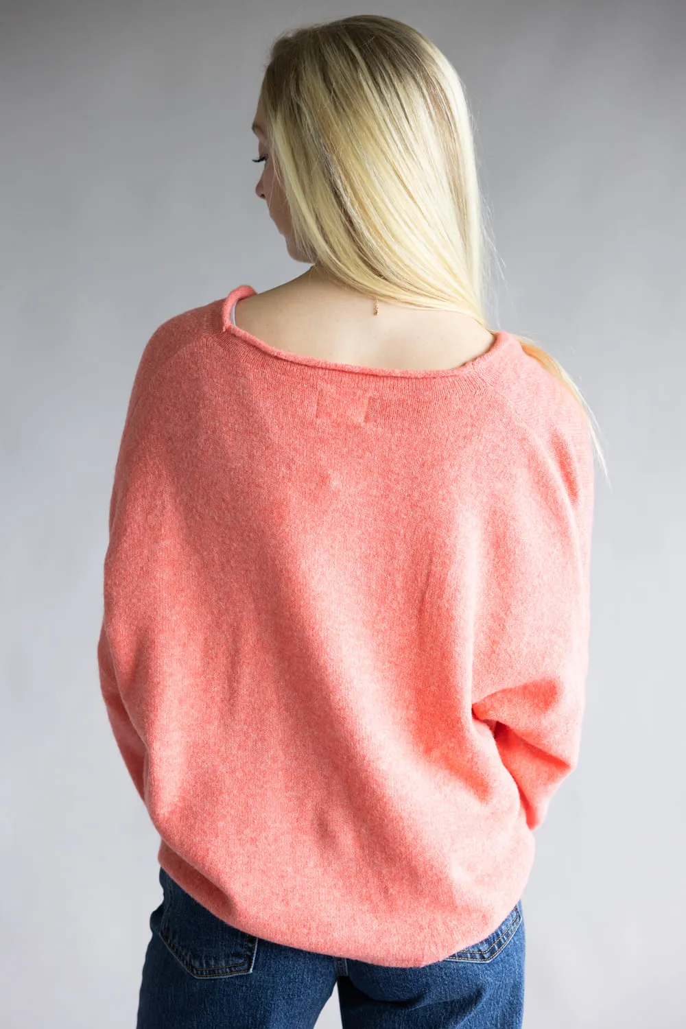 Things Between Piper Cardigan for Women in Peach | TBW237-PCH sold by Glik’s product image thumbnail 5