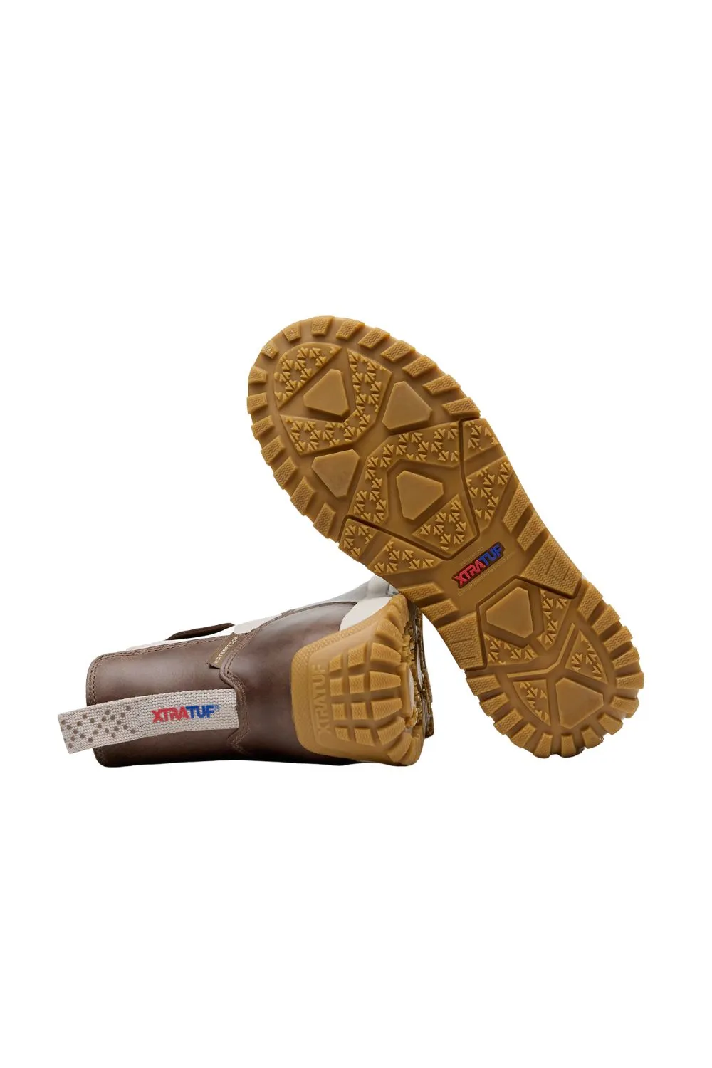 Xtratuf Leather Ankle Deck Boot for Women in Fossil/Stone | XWABL101 sold by Glik’s product image thumbnail 4