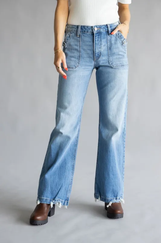 KanCan High-Rise Baggy Wide Leg Jeans for Women | KC2572M sold by Glik’s