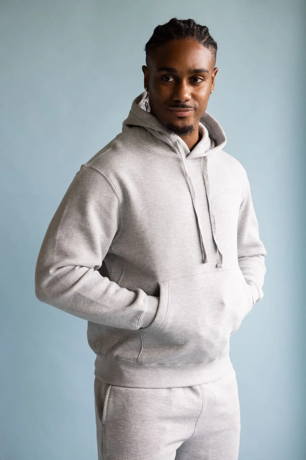 1897 Active City Hoodie for Men in Heather Grey | MJ925-CITY HEATHER GREY sold by Glik’s product image thumbnail 4