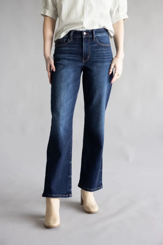 Judy Blue Mid Rise Straight Jeans for Women | 82679REG-SHORT sold by Glik’s