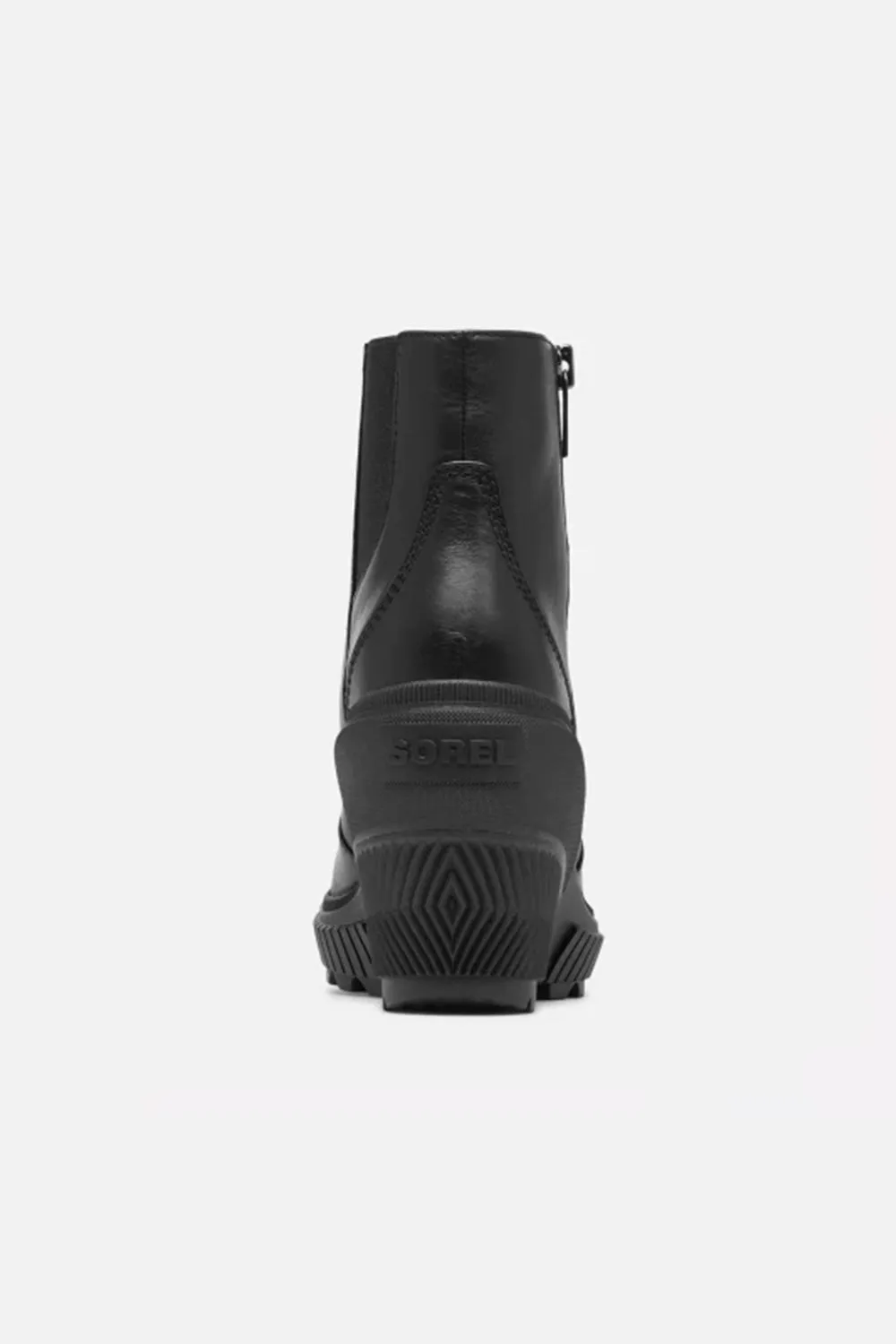 Sorel ONA Ave Zip Wedge Booties for Women in Black | 2103611-010 sold by Glik’s product image thumbnail 4