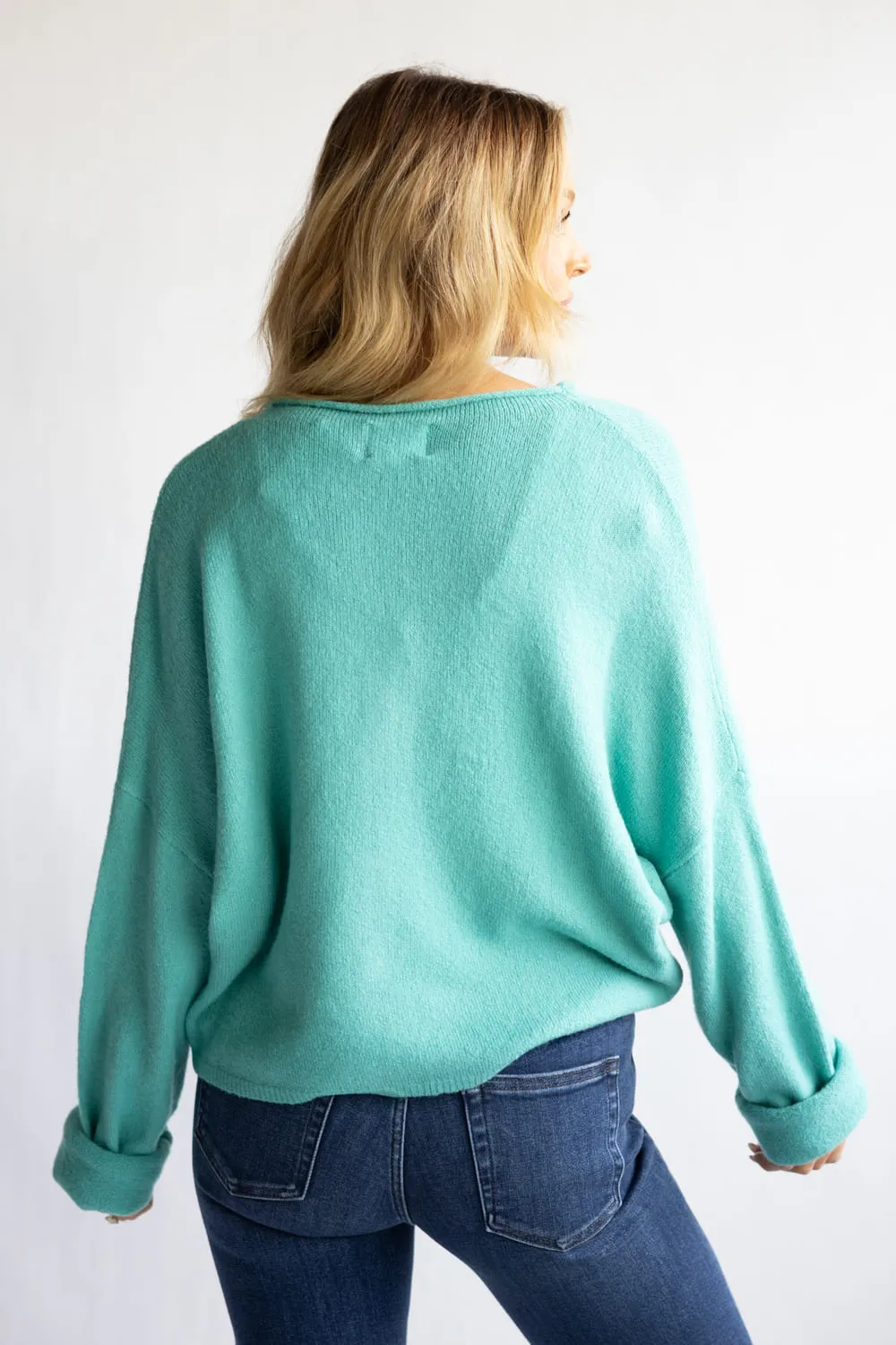 Things Between Piper Cardigan for Women in Turquoise | TBW237-TRQ sold by Glik’s product image thumbnail 4
