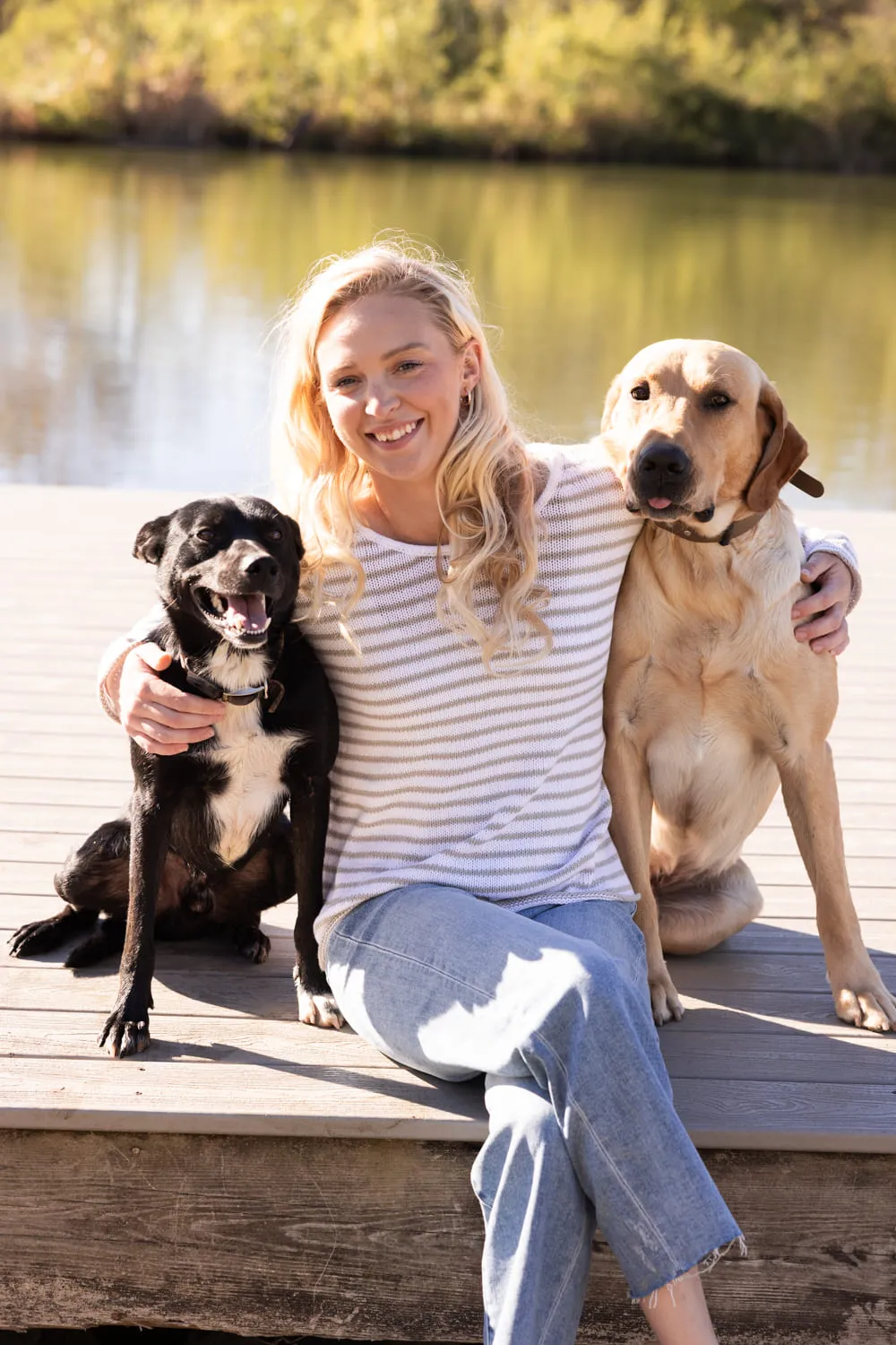 Miracle Lightweight Gauge Stripe Sweater for Women in Ivory/Silver | F189-IVORYSILVER sold by Glik’s product image thumbnail 2