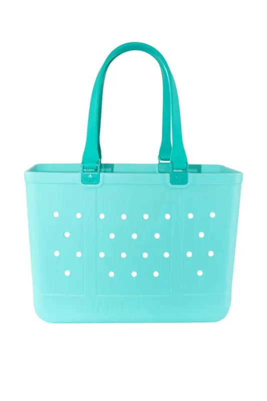 Simply Southern Simply Tote for Women in Lagoon | 0126-SIMPLYTOTE-LAGOON sold by Glik’s