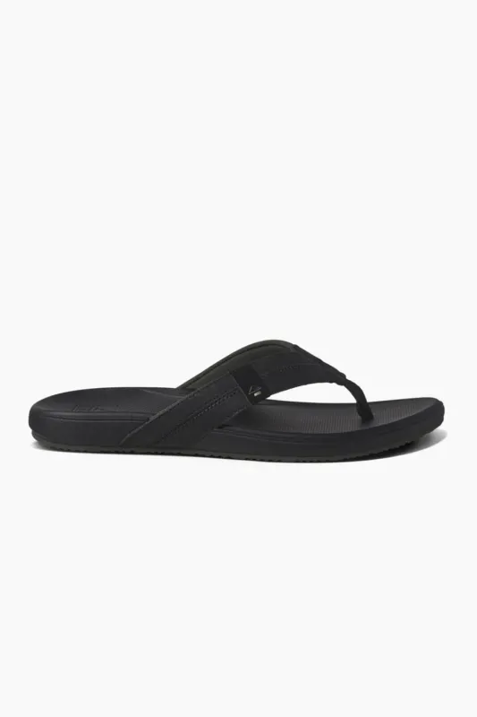 Reef Cushion Phantom 2.0 Sandals for Men in Black | CJ4346 sold by Glik’s