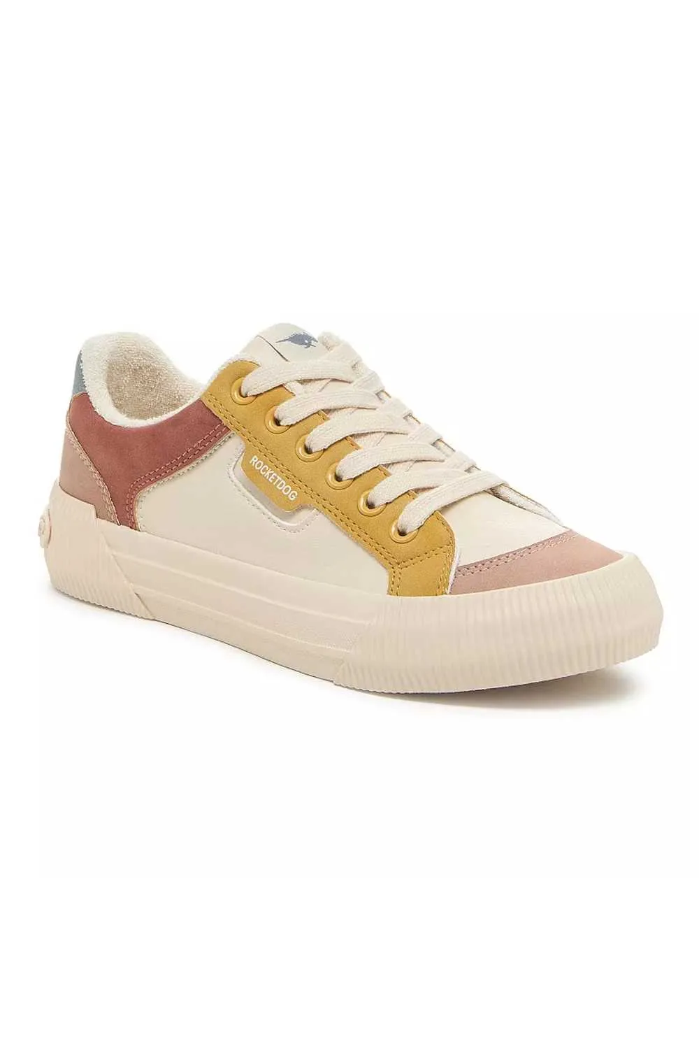 Rocket Dog Cheery Color Block Sneakers for Women in Tan | CHEERYBLOCKED-TAN sold by Glik’s product image thumbnail 4