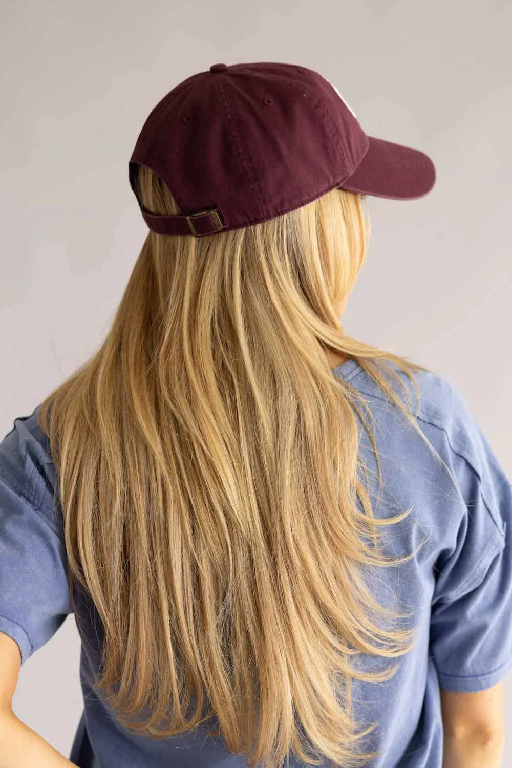 47 New York Yankees Clean Up Hat in Maroon/Pink | B-NLRGW17GWS-KMD sold by Glik’s product image thumbnail 5