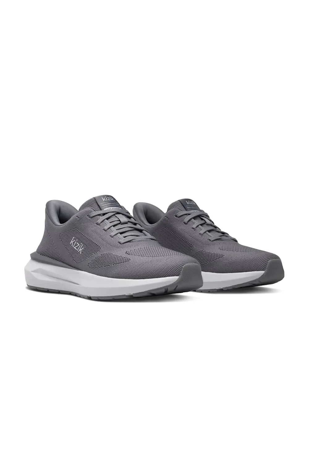 Kizik Athens 2 Knit Sneakers for Men in Grey | MATK2603-SMOKEDPEARL sold by Glik’s product image thumbnail 4