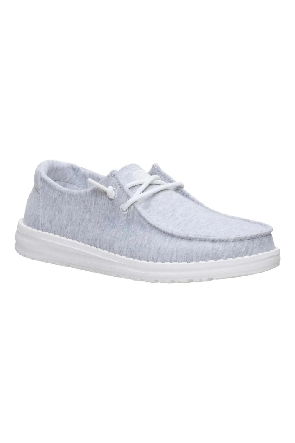 HEYDUDE Women’s Wendy Stretch Jersey Shoes in Light Grey | 45434-007 sold by Glik’s product image thumbnail 4