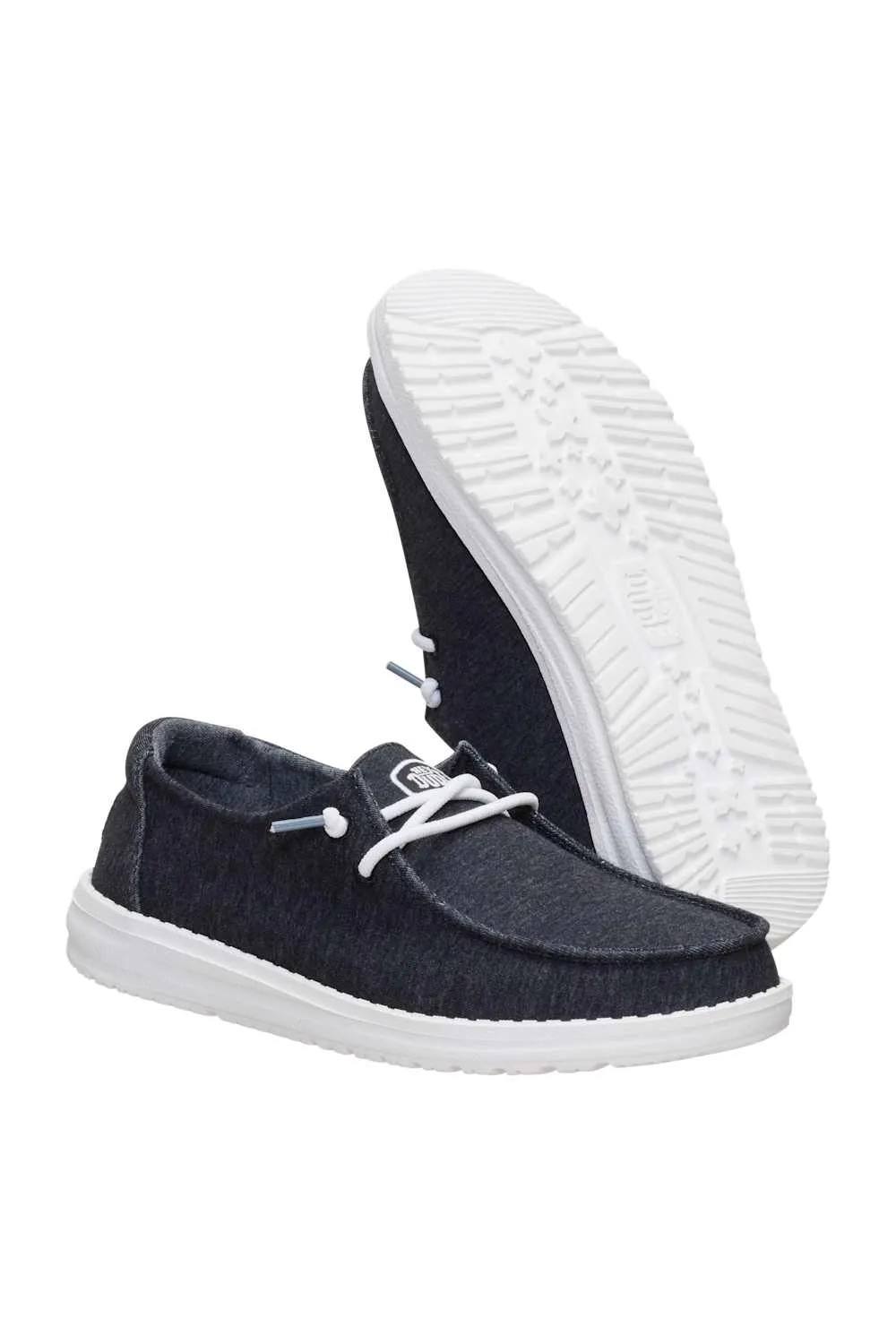 HEYDUDE Women’s Wendy Stretch Jersey Shoes in Black | 45434-001 sold by Glik’s product image thumbnail 4