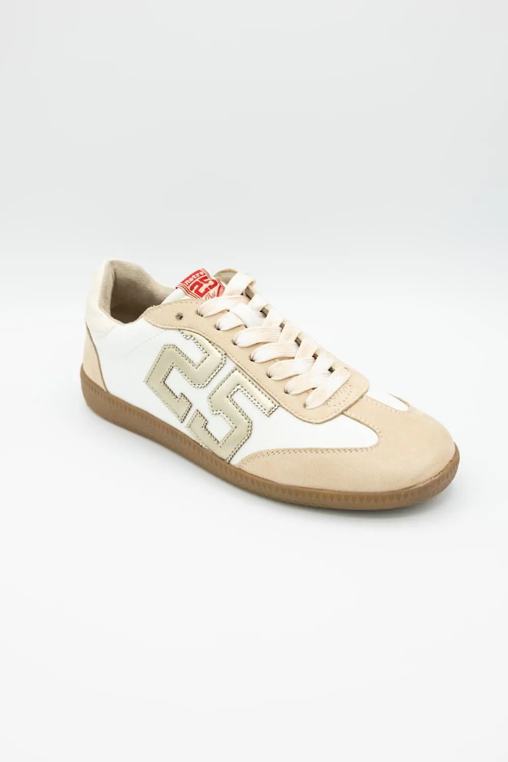 Shu Shop Retro 25 Sneakers for Women in Gold | RETRO-GOLD sold by Glik’s