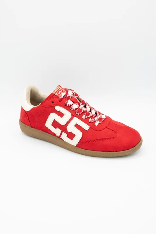 Shu Shop Retro 25 Sneakers for Women in Red | RETRO-RED sold by Glik’s