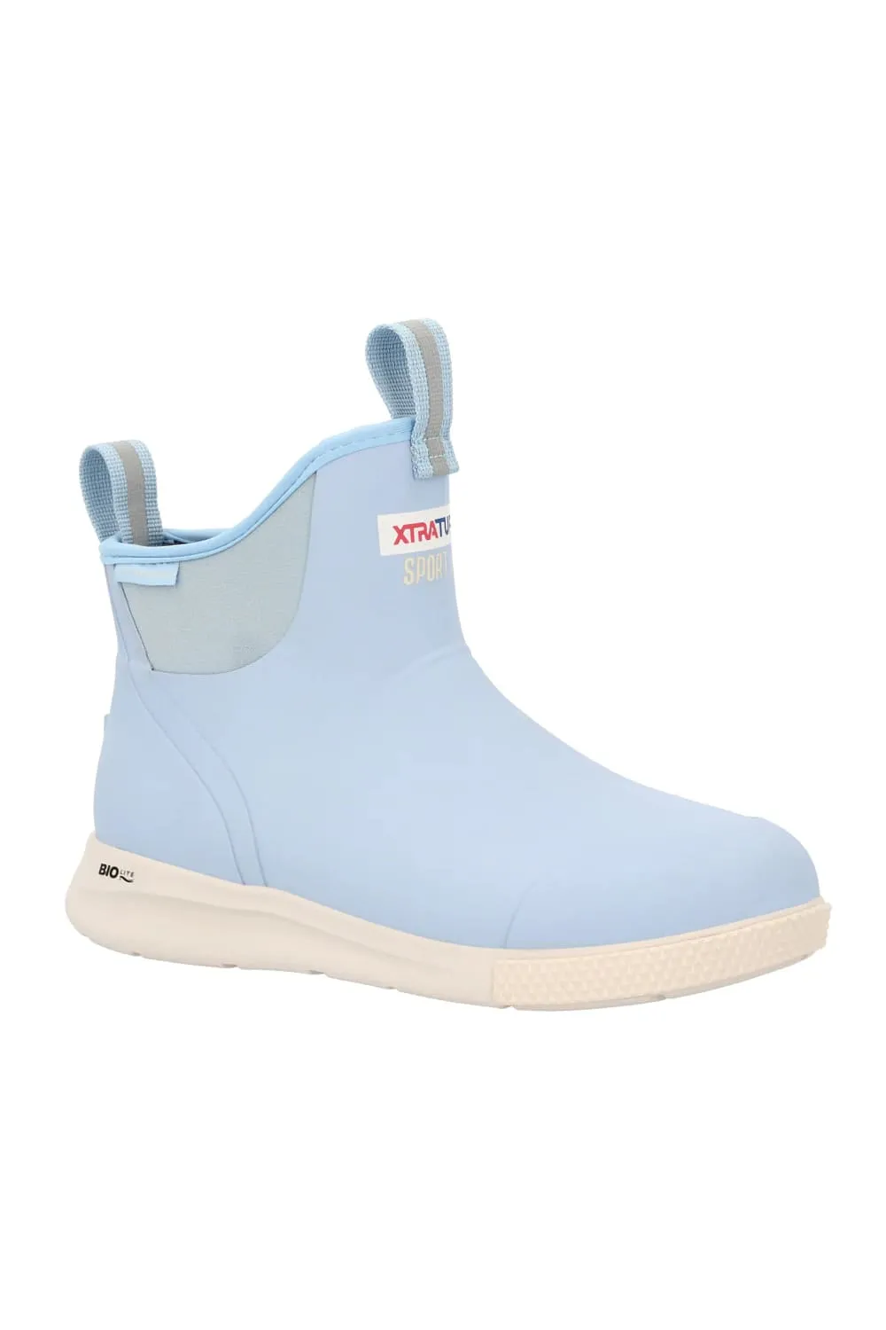 Xtratuf Ankle Deck Boot Sport for Women in Skyway | XADSW200 sold by Glik’s