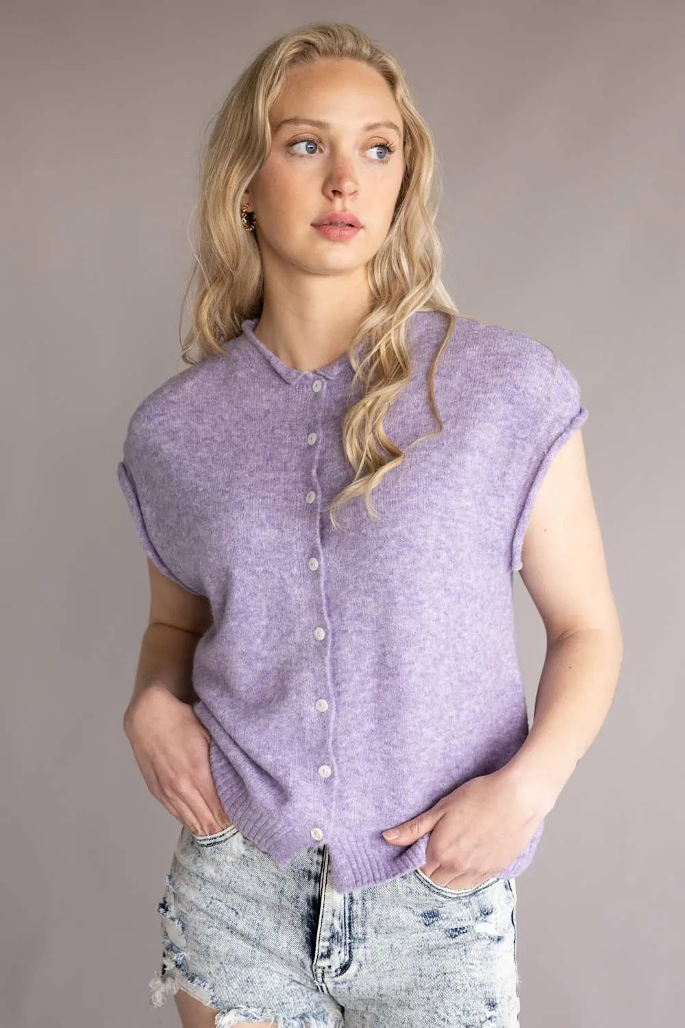 Things Between Piper Vest for Women in Lavender | TBW13702-LAV sold by Glik’s
