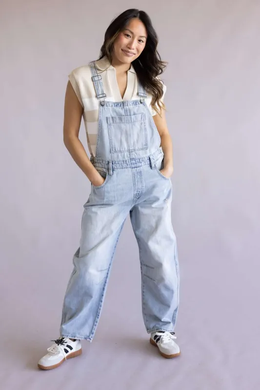 Hidden Dylan Denim Overalls for Women | HD8133BAC-LT made by Glik’s