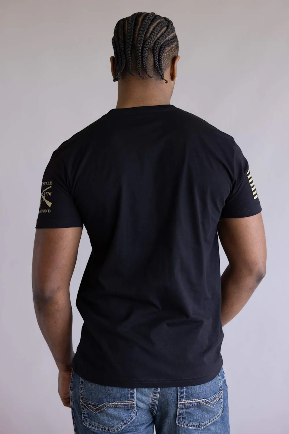 Grunt Style Hold My Beer T-Shirt for Men in Black | GS3832-BLACK sold by Glik’s product image thumbnail 3